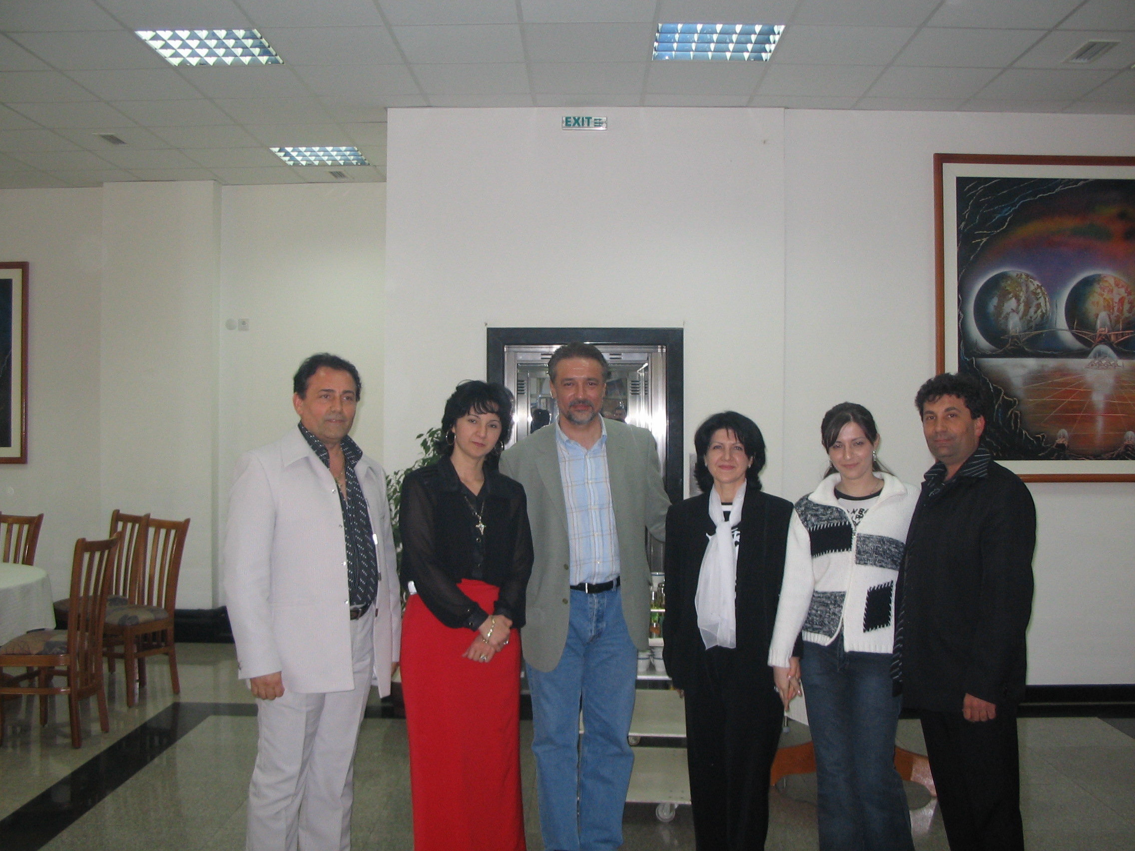 owner family with president of Macedonia